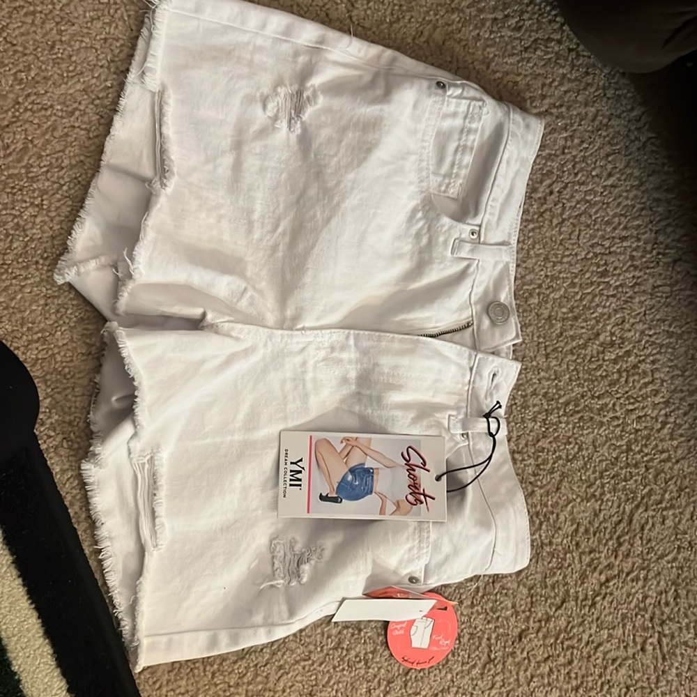 New white shorts, has not been worn